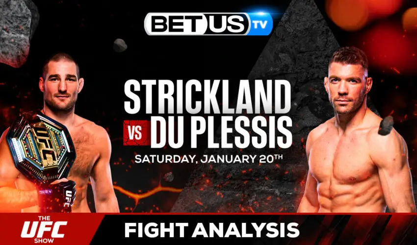 Sean Strickland vs Dricus Du Plessis UFC 297 01-20-2024